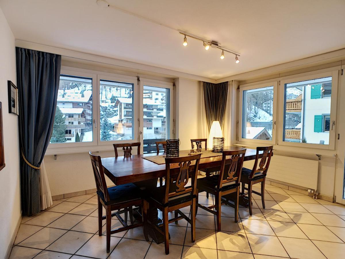 L'Attila - Big And Cozy Flat In The Center 7 Beds Apartment Zermatt Bagian luar foto